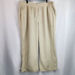 Halara Women's Almond Milk High Waisted Straight Leg Corduroy Pants Size 2X NWT